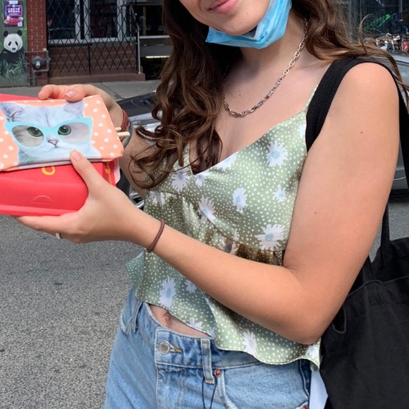 Aritzia satin top - Picture 2 of 2